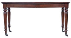 Fine Quality 19th Century Mahogany Serving Dining Table – Antique Display Piece