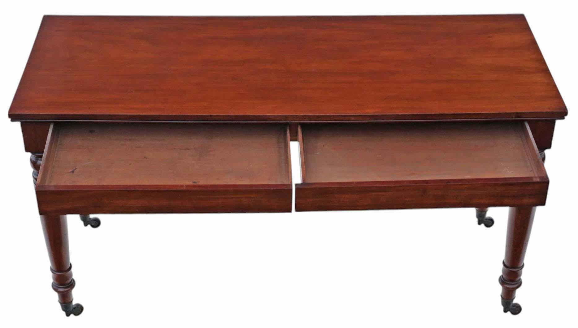 Regency Table à manger de service en acajou de qualité supérieure du 19e siècle - Pièce d'exposition ancienne en vente