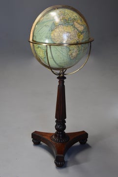 Fine Quality 19th Century William IV Globe on Stand