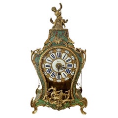 Orologio da parete in ormolu francese del XIX secolo di alta qualità