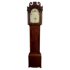Fine quality Antique George III mahogany longcase clock