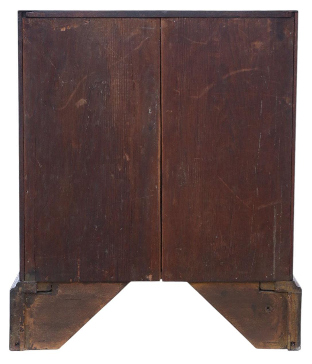 Feine Qualität Antike georgianische Revival Mahagoni-Kommode c.1900 Caddy Top (Holz) im Angebot