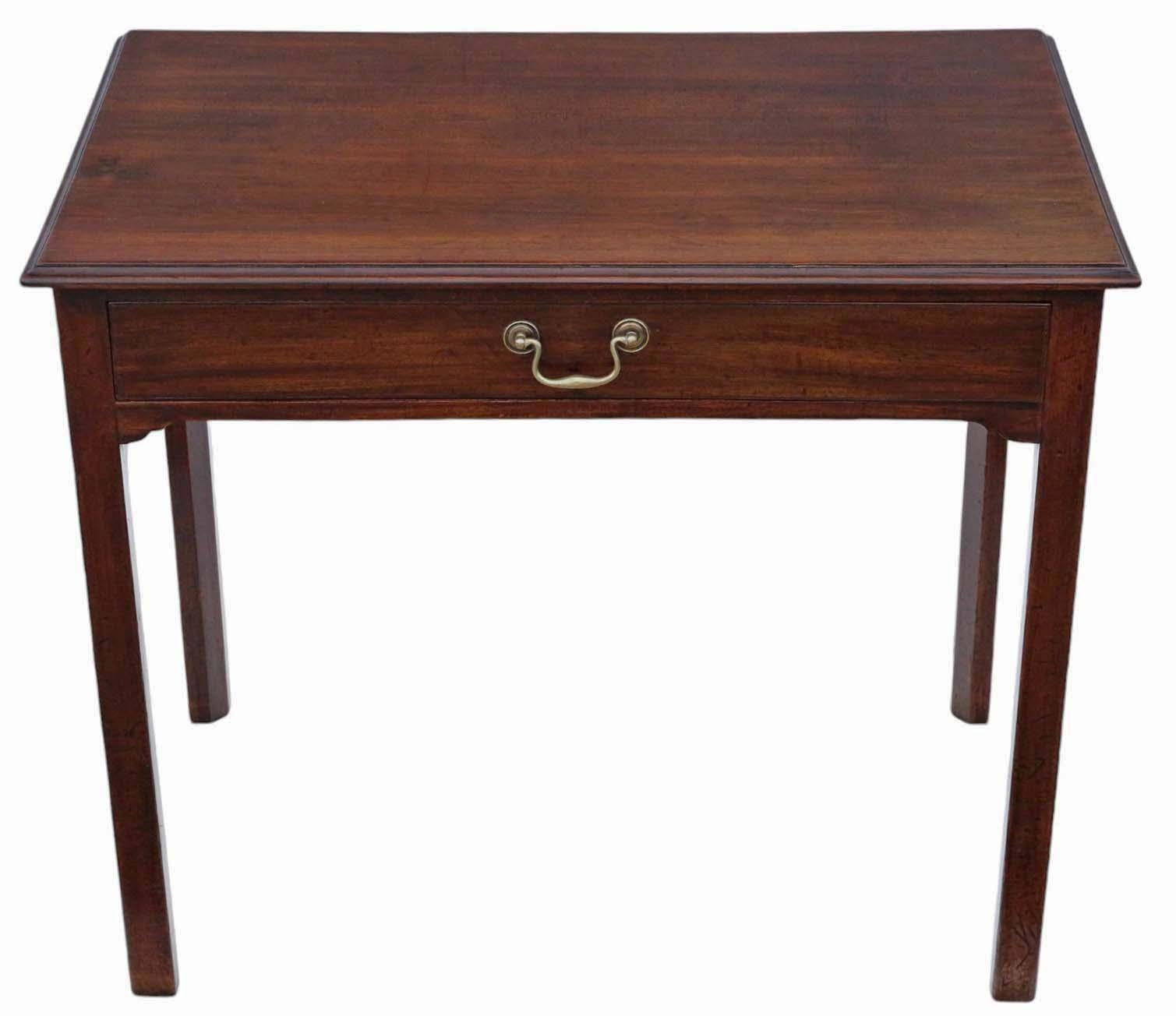 Ancienne table à écrire en acajou de qualité supérieure 19ème siècle Bureau d'appoint Dressing Bon état - En vente à Wisbech, Cambridgeshire