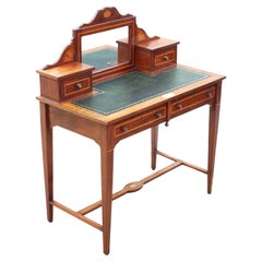 Mesa de escritorio antigua de caoba de gran calidad Siglo XIX Escritorio auxiliar Vestidor