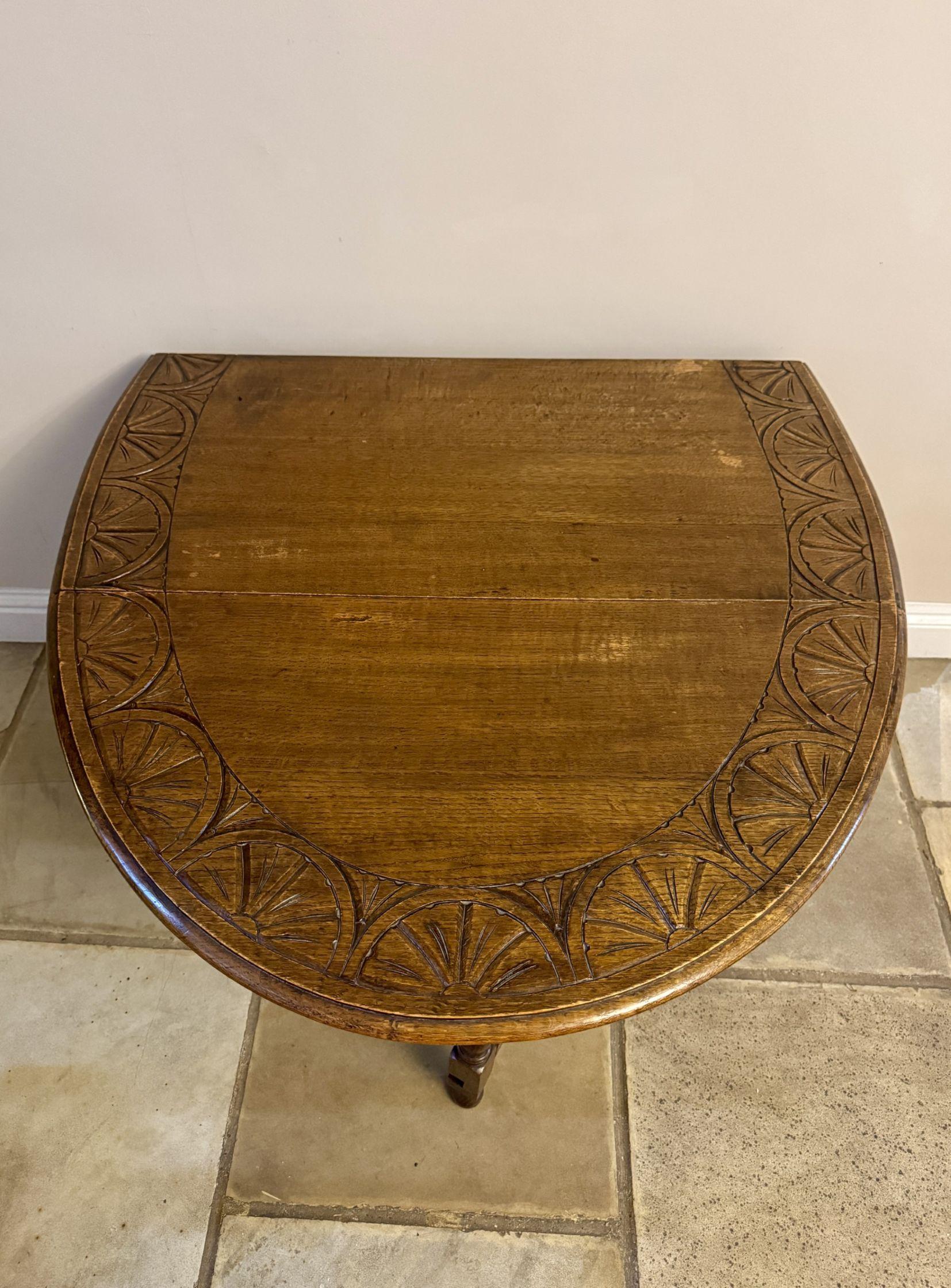 Table de salle à manger à abattant en chêne ancien de qualité supérieure Bon état - En vente à Ipswich, GB