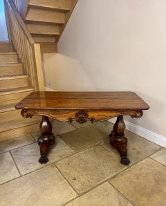 Fine quality antique regency rosewood centre table