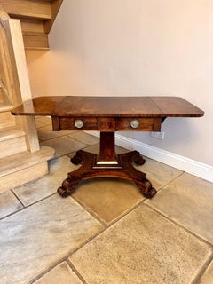 Fine quality antique Regency rosewood sofa table