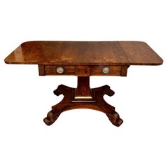 Fine quality antique Regency rosewood sofa table