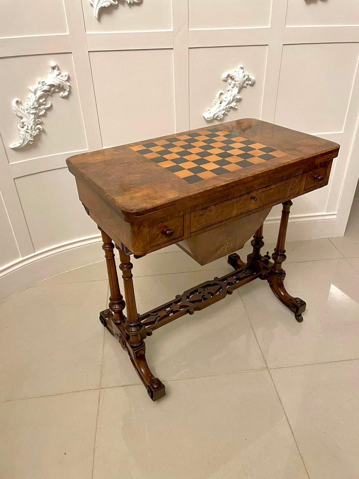 victorian games table