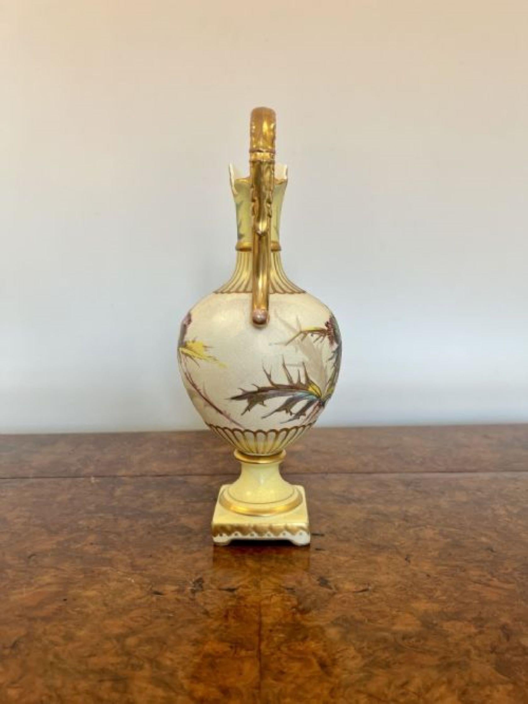 Ceramic Fine quality antique Victorian ewer For Sale