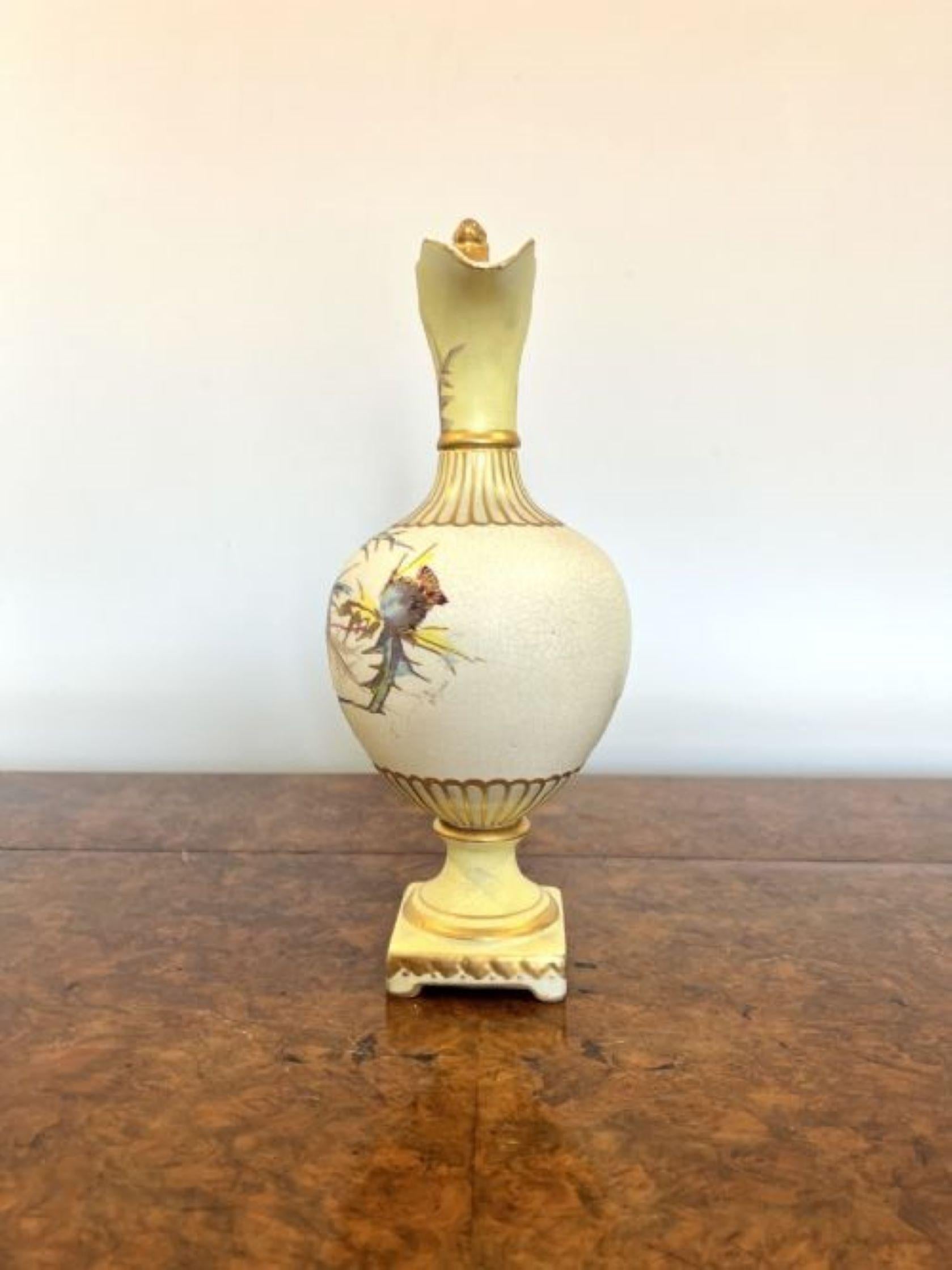 Antike viktorianische Kanne von hoher Qualität (Keramik) im Angebot