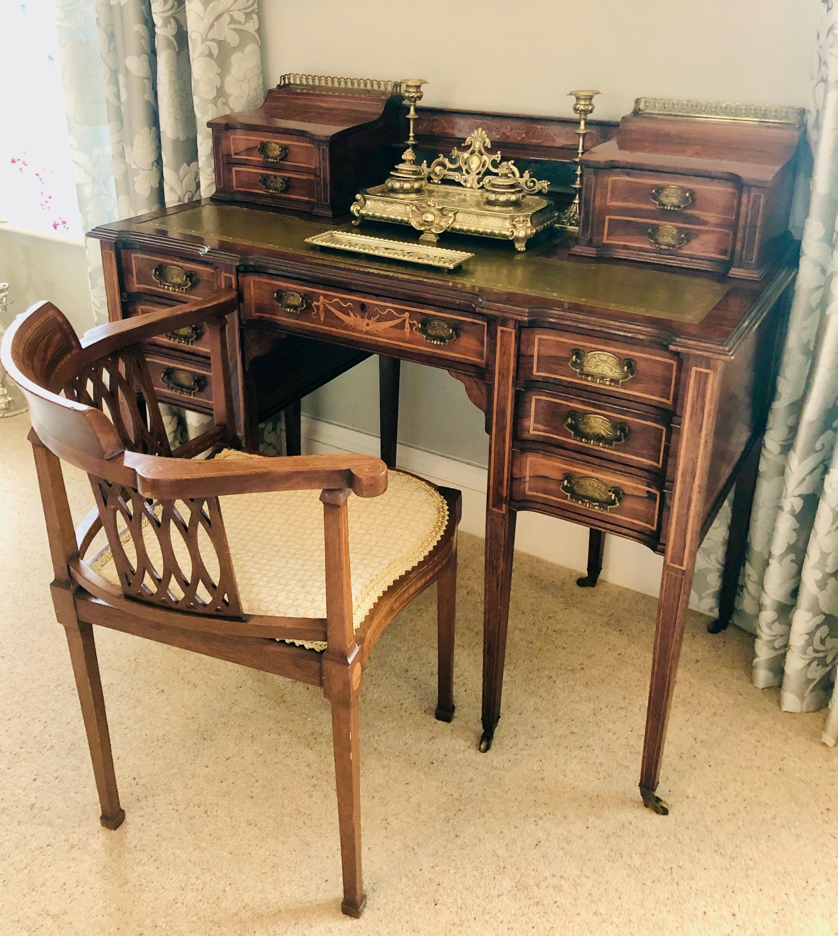 victorian writing desk
