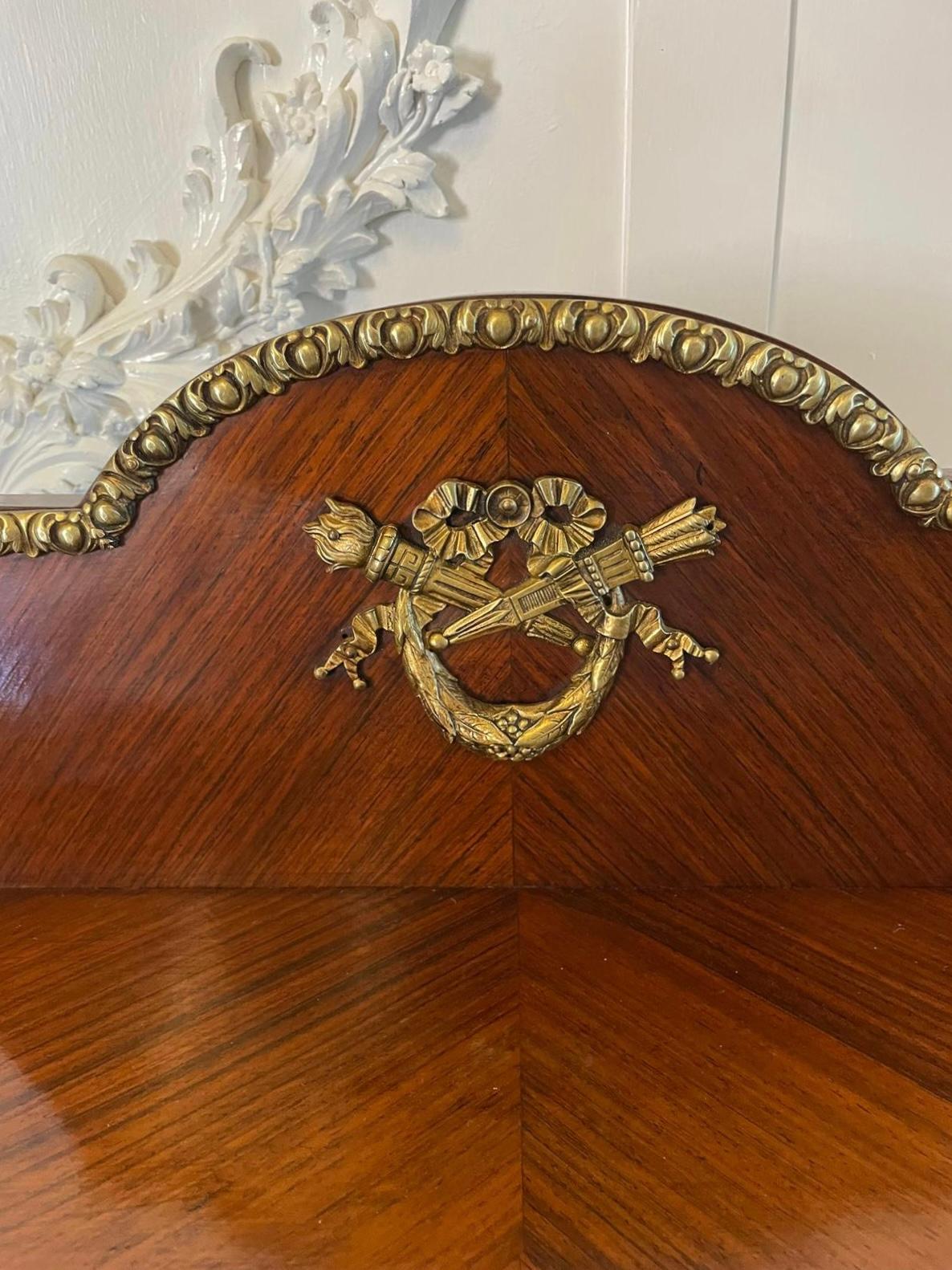 Fine Quality Antique Victorian French Kingwood Bonheur Du Jour For Sale 7