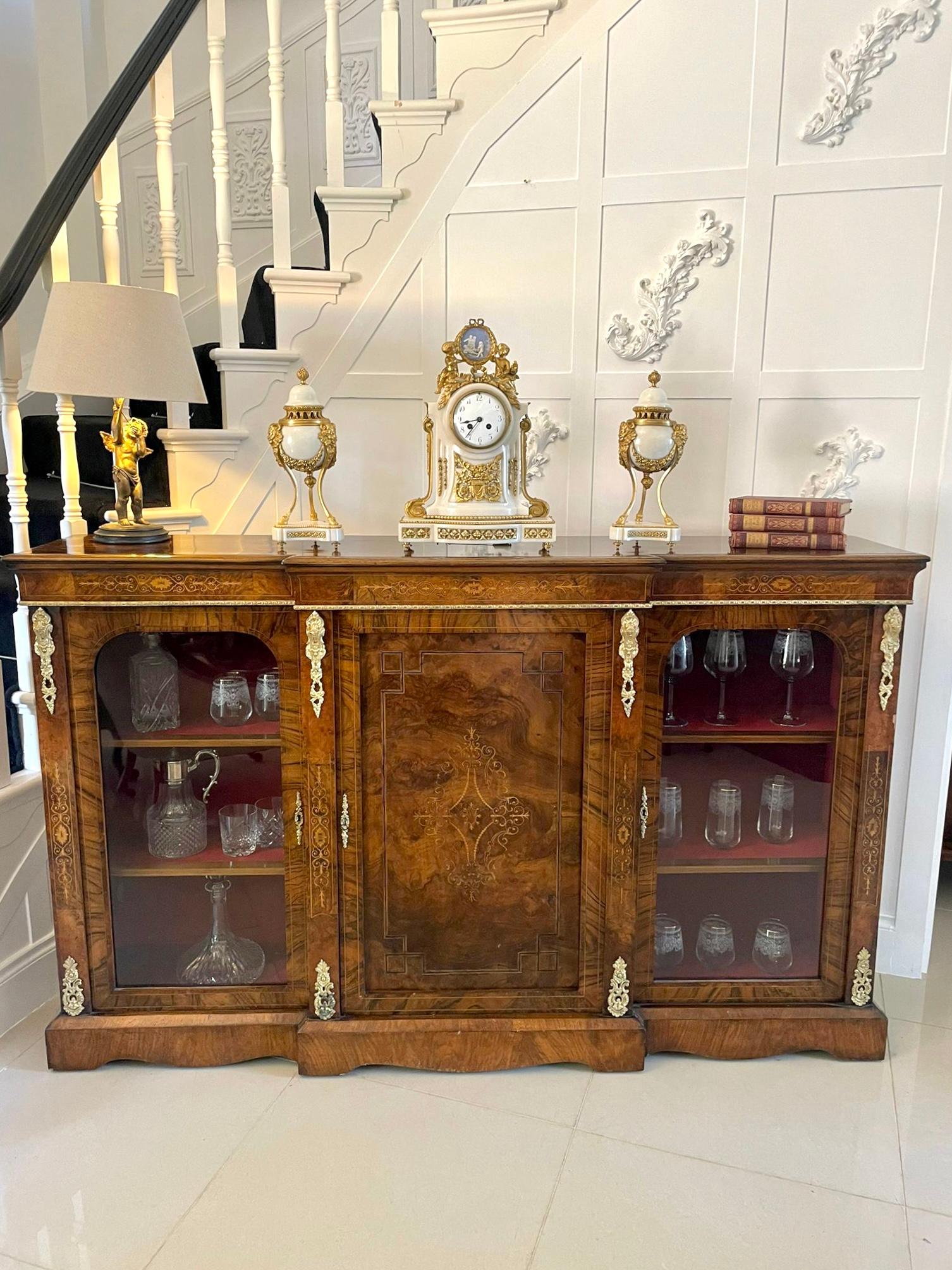 Fine Quality Antique Victorian French Marble and Ormolu Mounted Clock Set 1