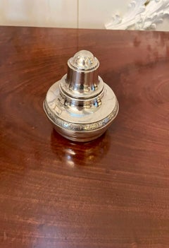 Fine Quality Antique Victorian French Silver Plated Tea Urn by Risler and Carré