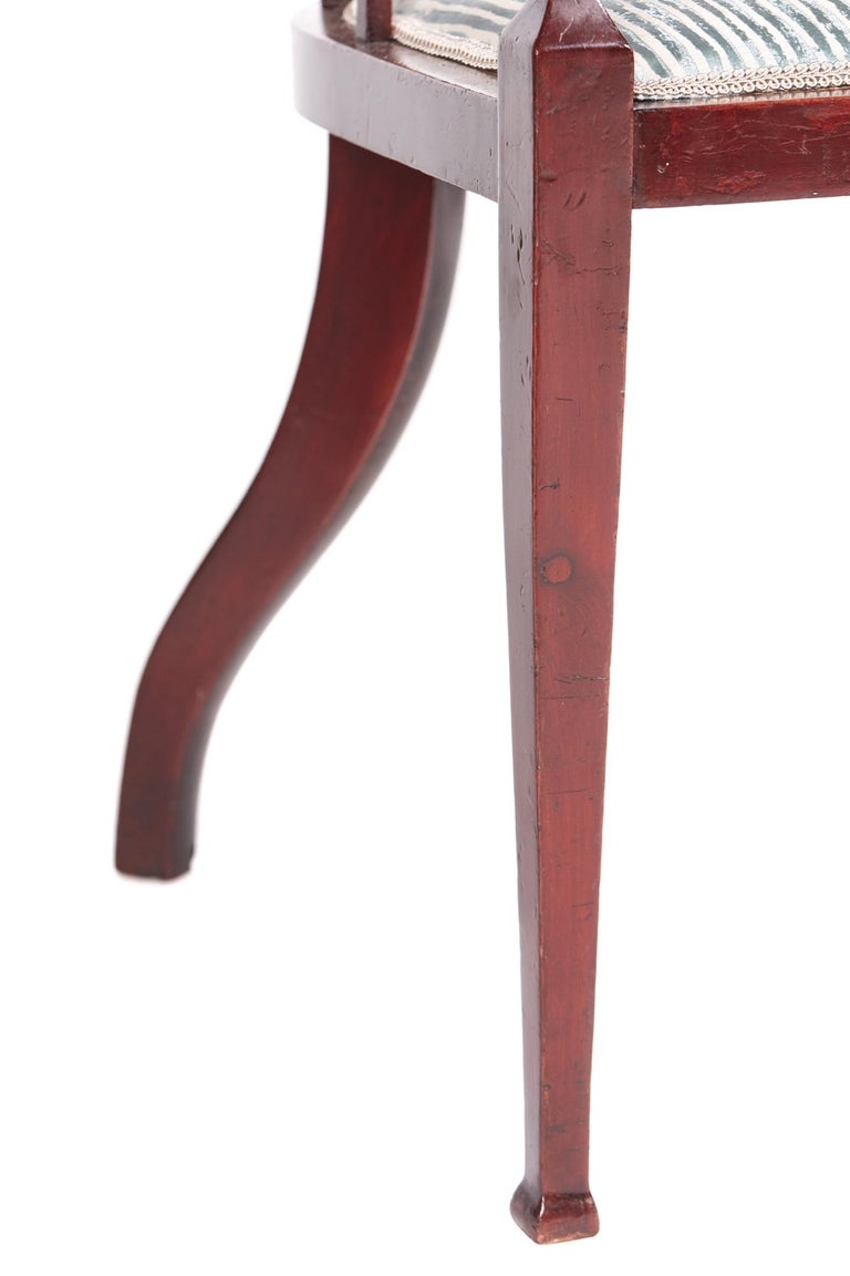 Fine Quality Antique Victorian Inlaid Mahogany Settee/Sofa For Sale at