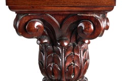 Fine Quality Antique Victorian Mahogany Plant Stand