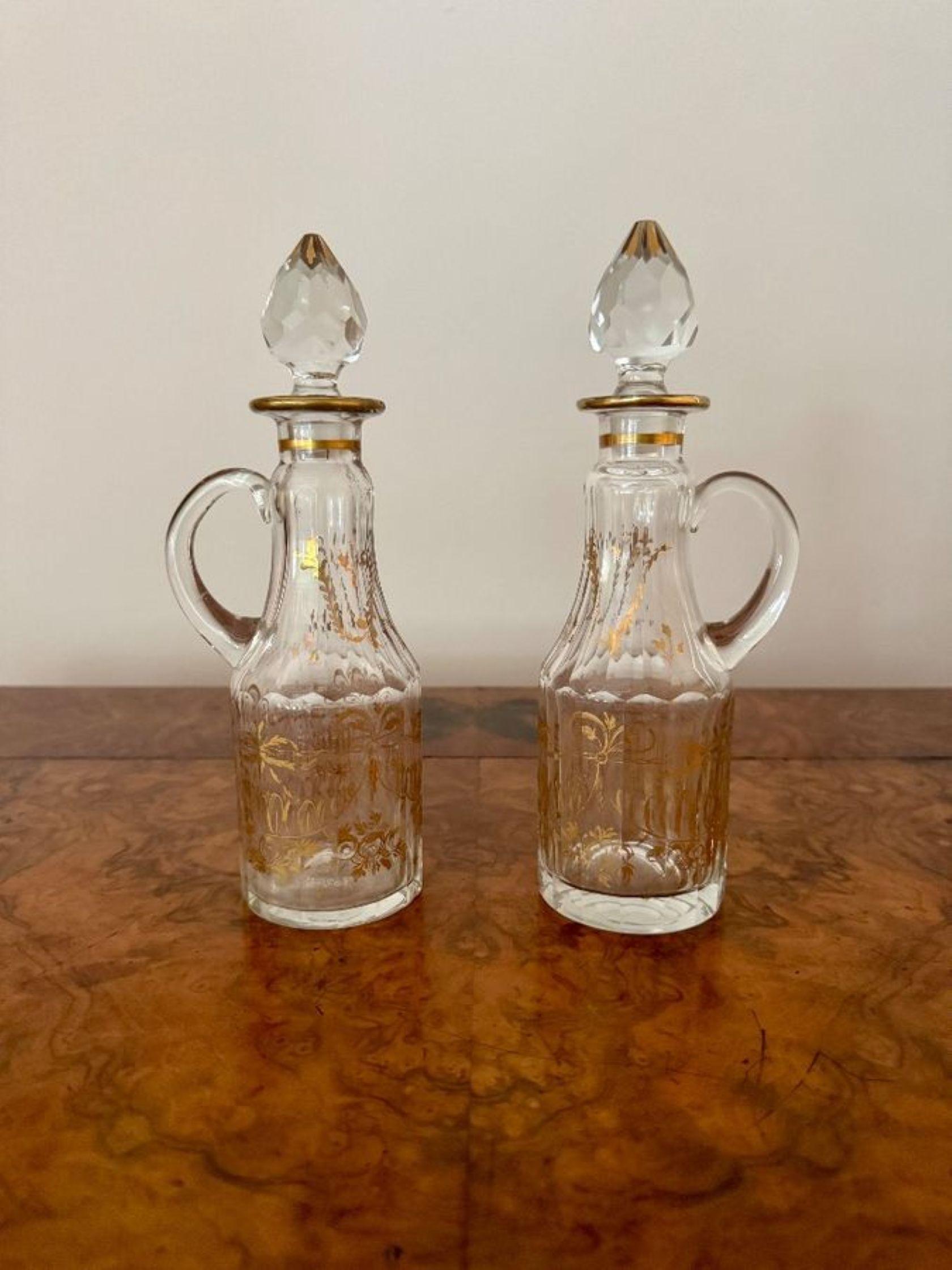 Fine quality antique Victorian ornate silver plated cruet set For Sale 1