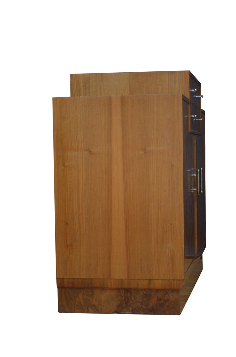 Fine Quality Art Deco Heals Sideboard in Walnut For Sale 11