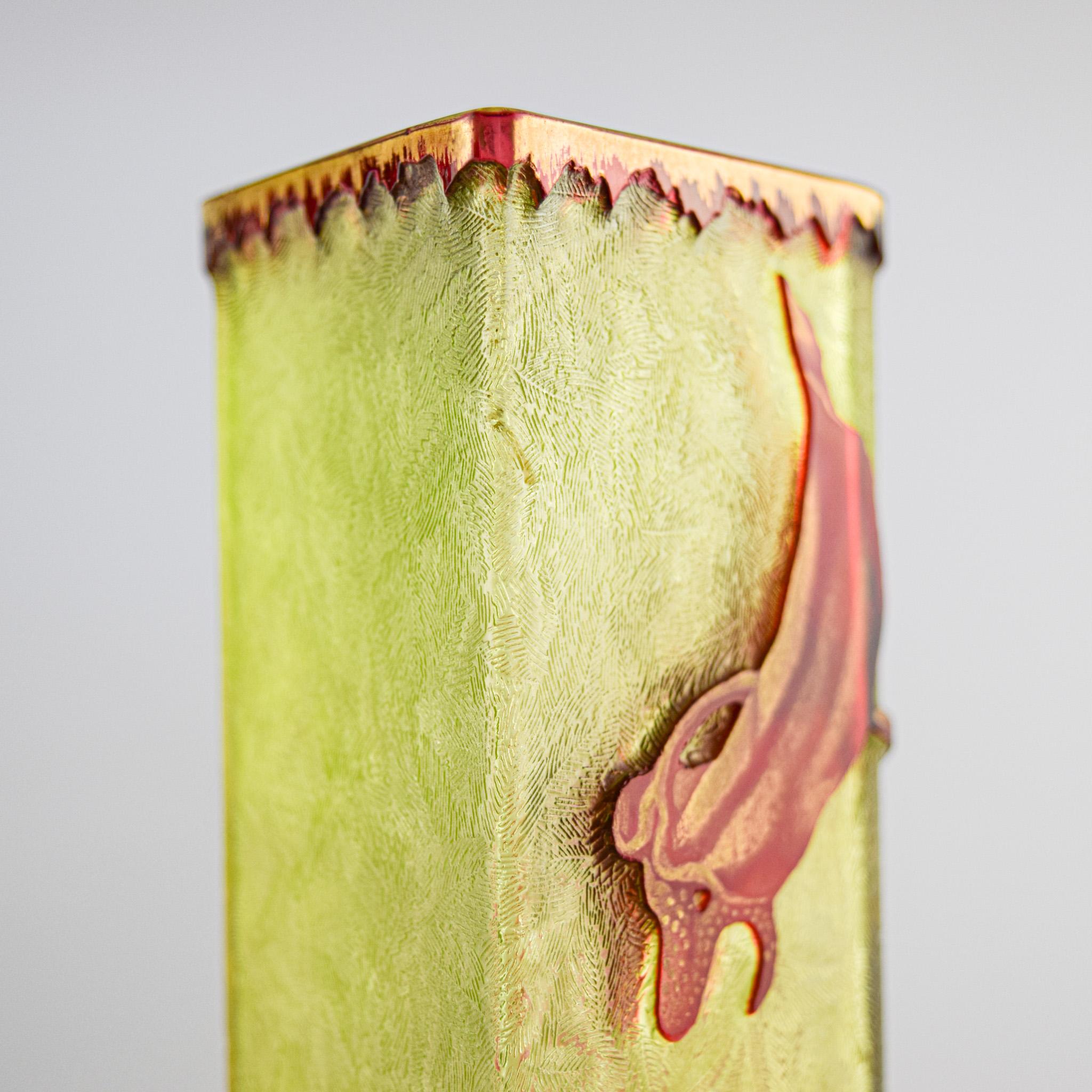 Vaso in vetro Baccarat Cameo di alta qualità C1890 in vendita 4
