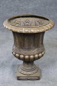 Fine Quality Bronze Neoclassical Victorian Era French Outside Urn