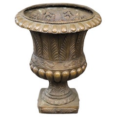 Fine Quality Bronze Neoclassical Victorian Era French Outside Urn