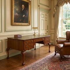 Fine Quality Burr Walnut Writing Table