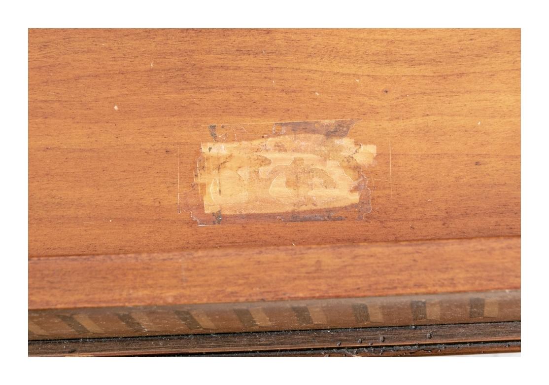 Fine Quality Compass Inlay Cocktail Table 2