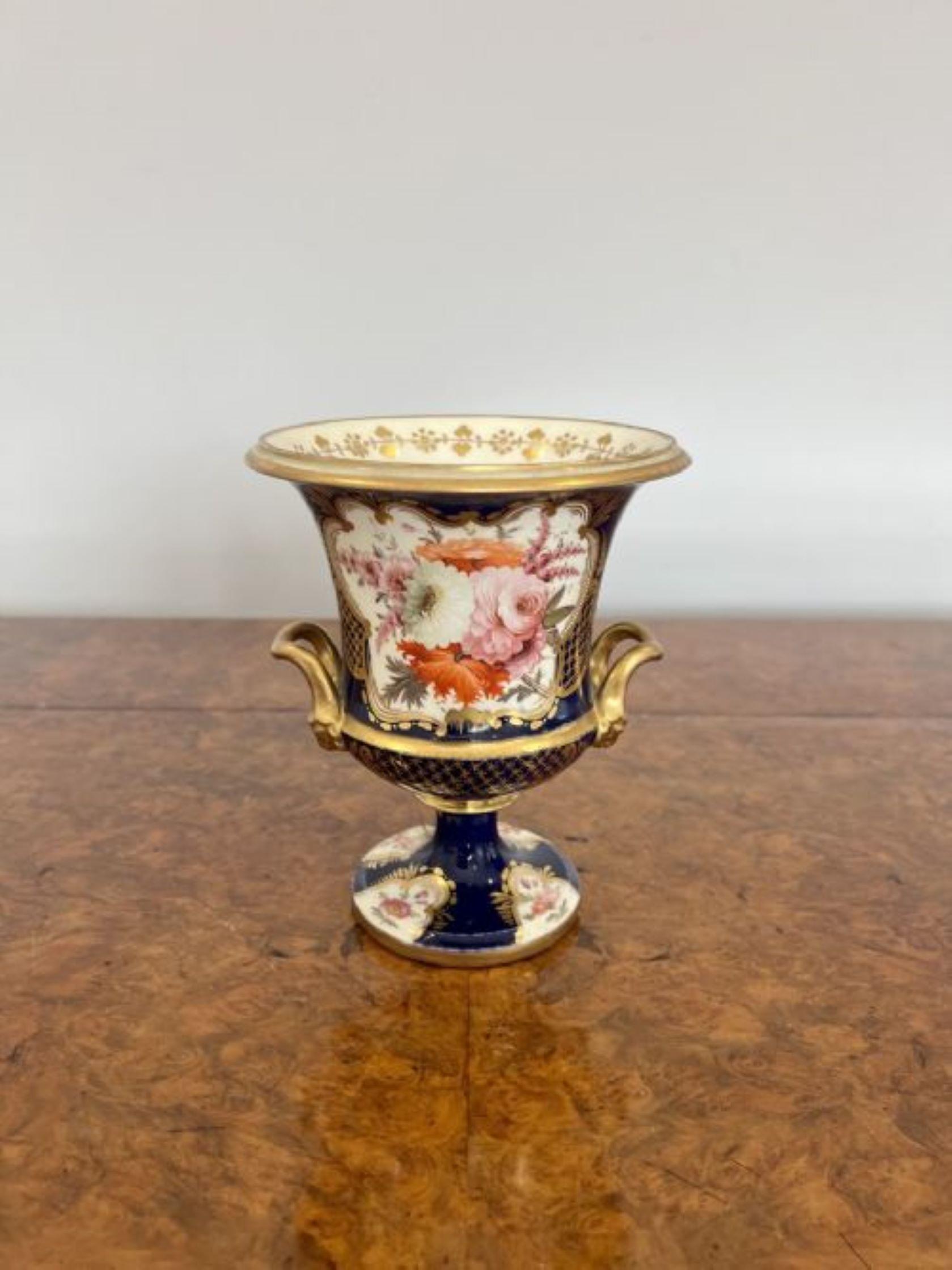 Feine Vase von Spode aus dem frühen 19.  im Zustand „Gut“ im Angebot in Ipswich, GB