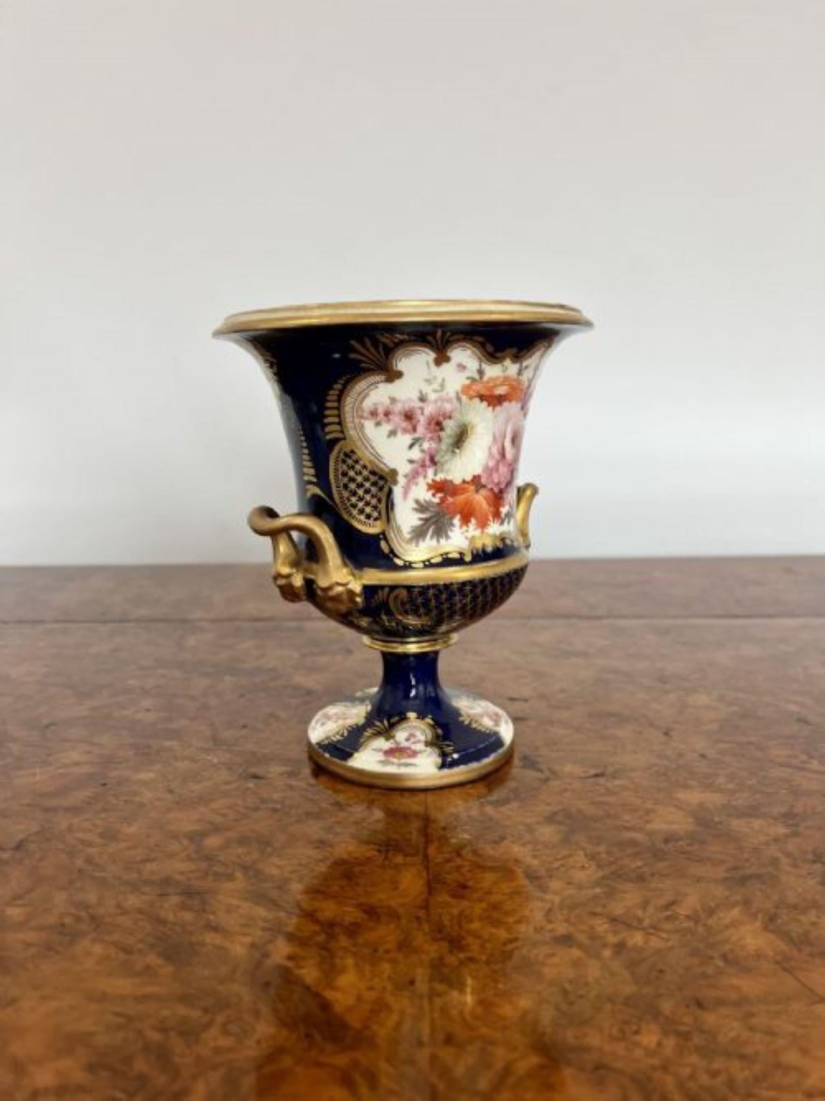 Feine Vase von Spode aus dem frühen 19.  im Angebot 1