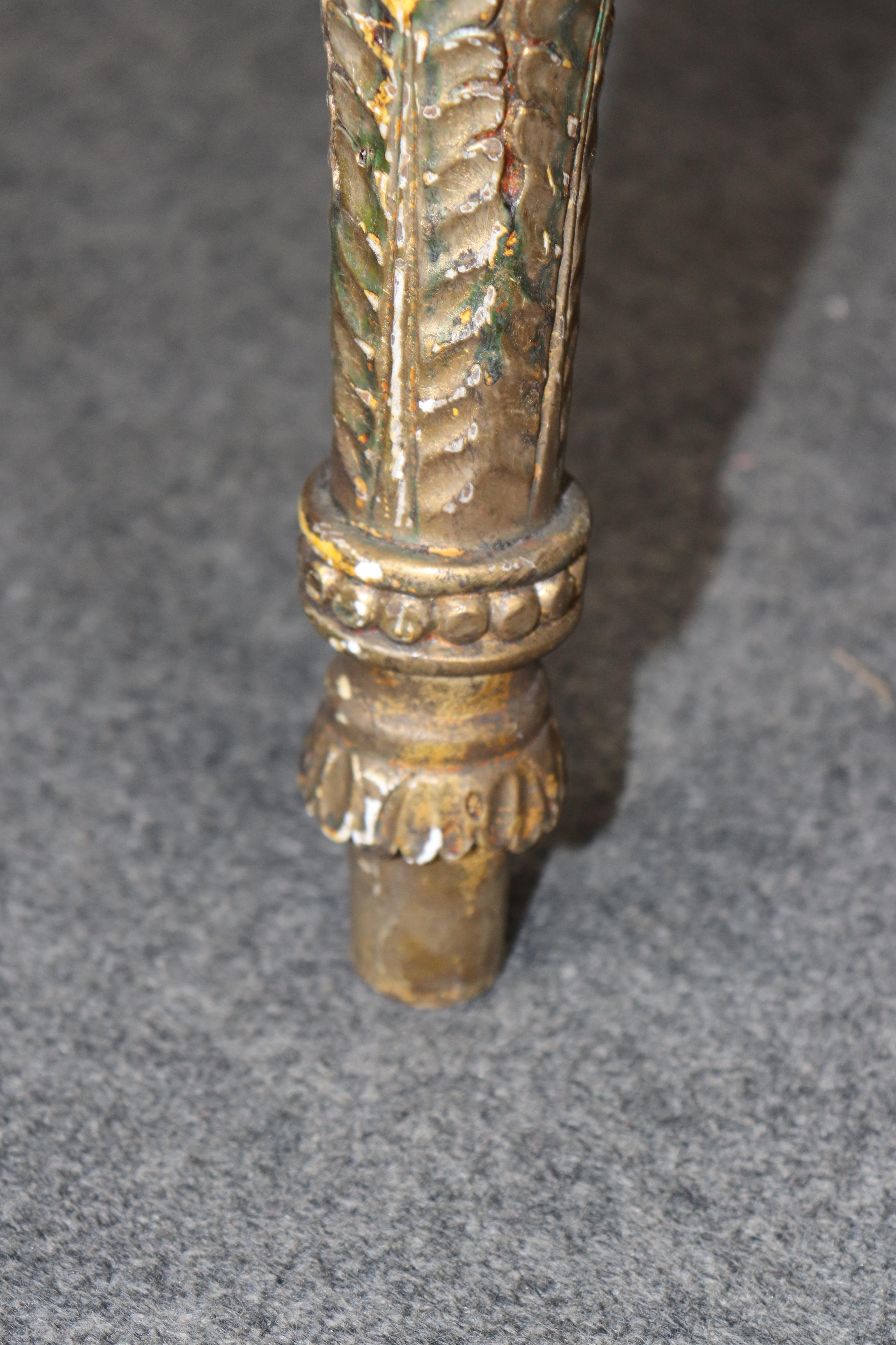 Fine Quality Faux Marble Top Neoclassical Theodore Alexander Console Table For Sale 5