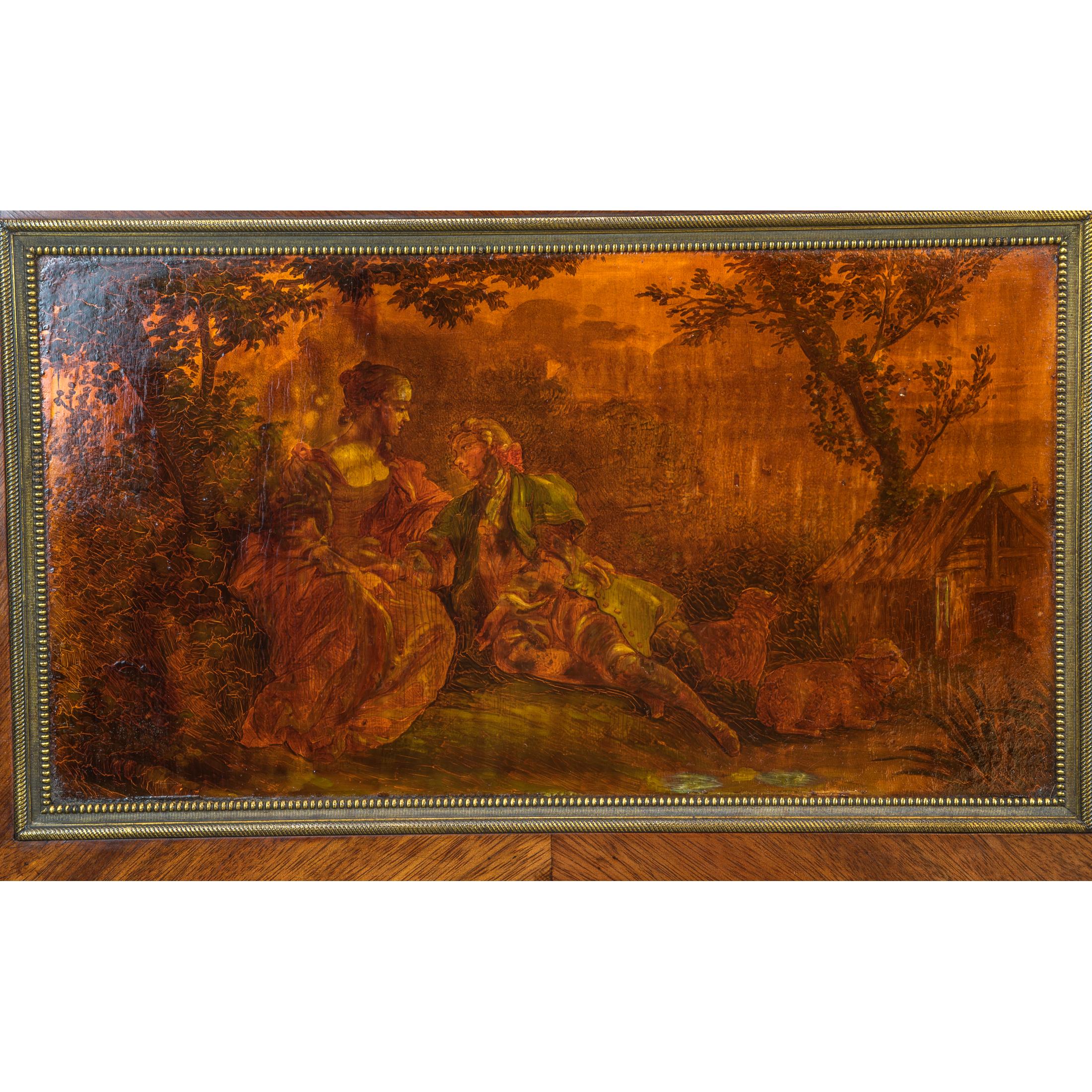 Fine Quality French Gilt-Bronze Mounted Vitrine For Sale 2