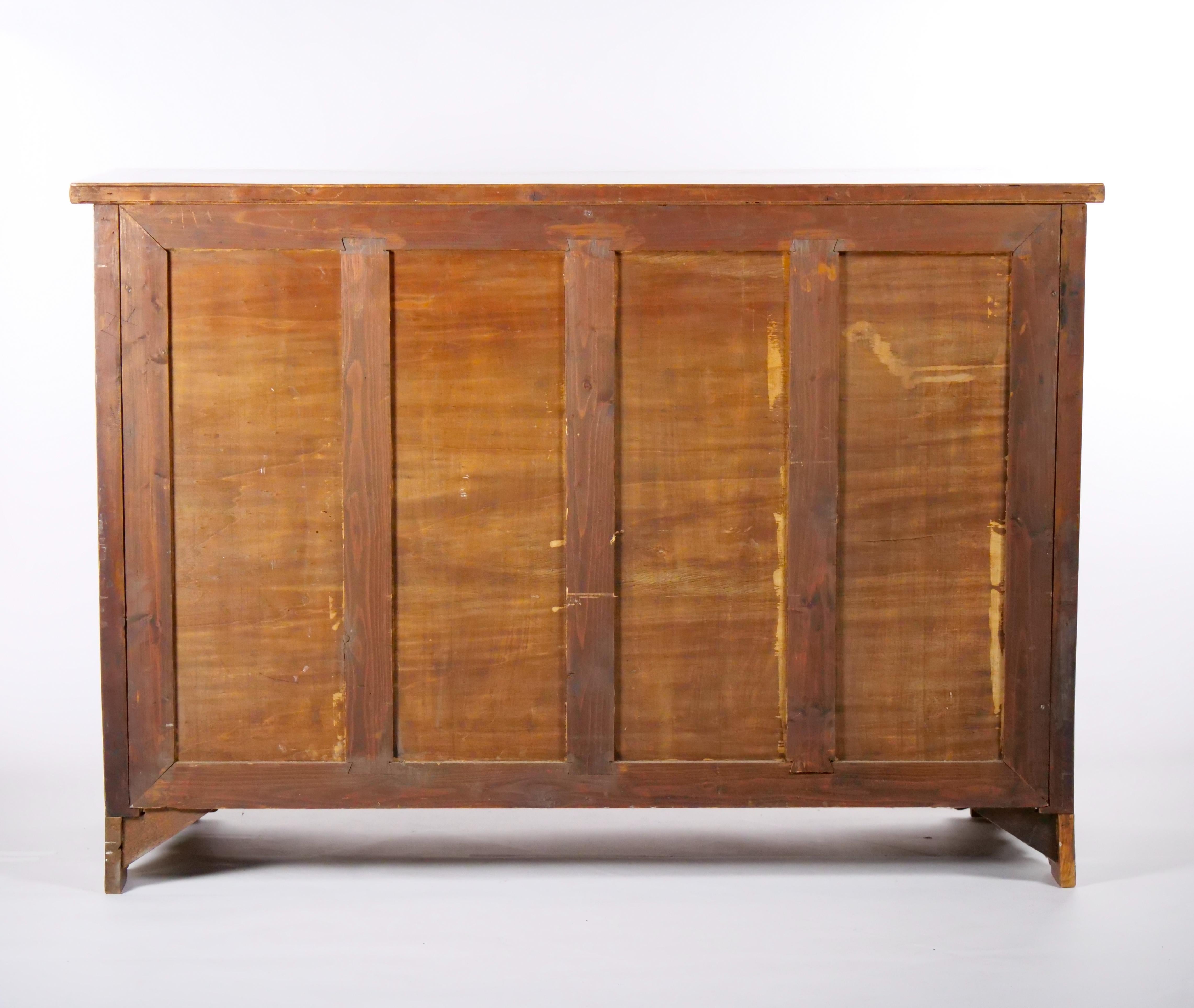 Fine Quality French Parquetry / Marquetry Inlaid Sideboard / Server Cabinet 5