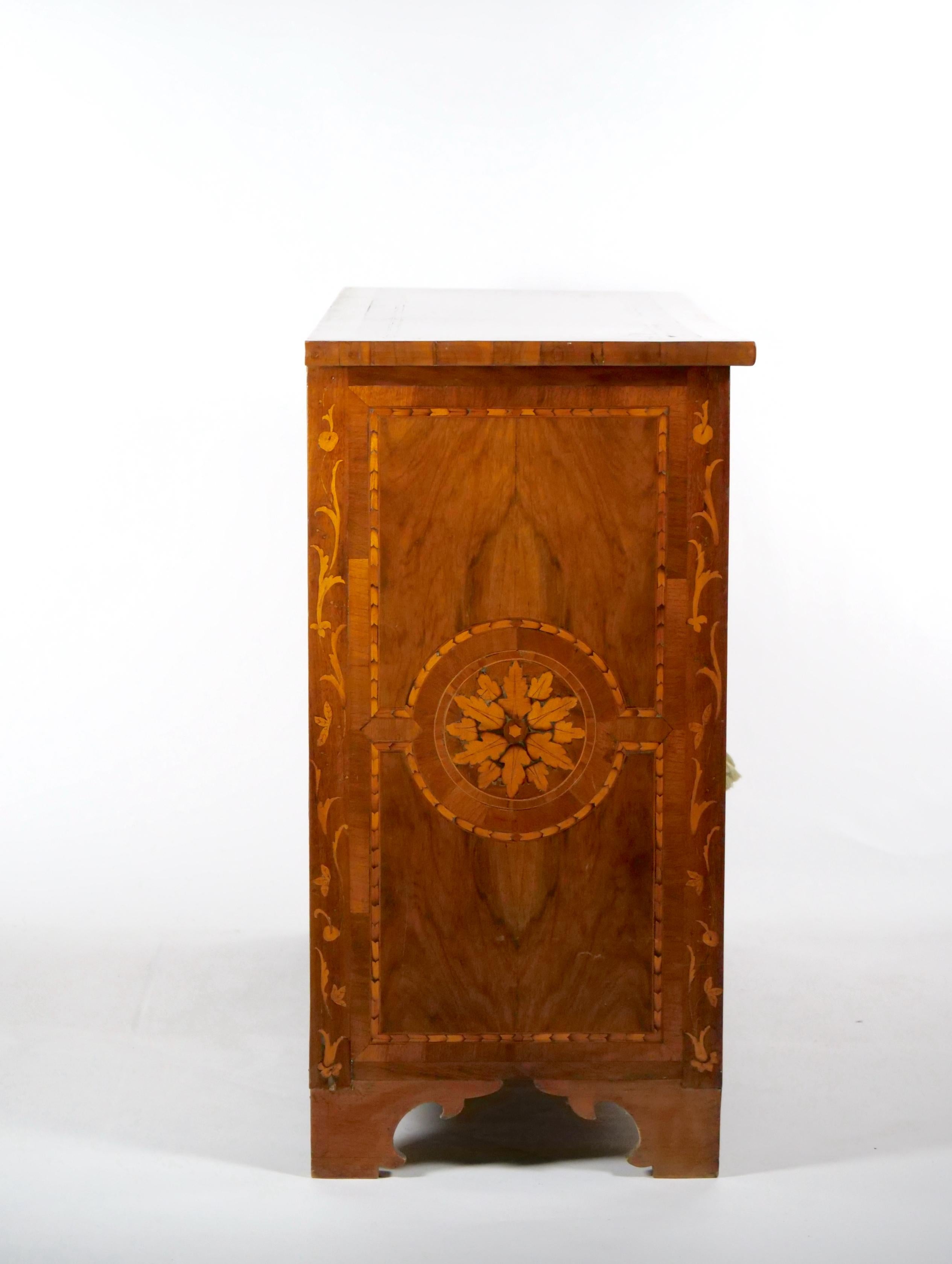 Inlay Fine Quality French Parquetry / Marquetry Inlaid Sideboard / Server Cabinet