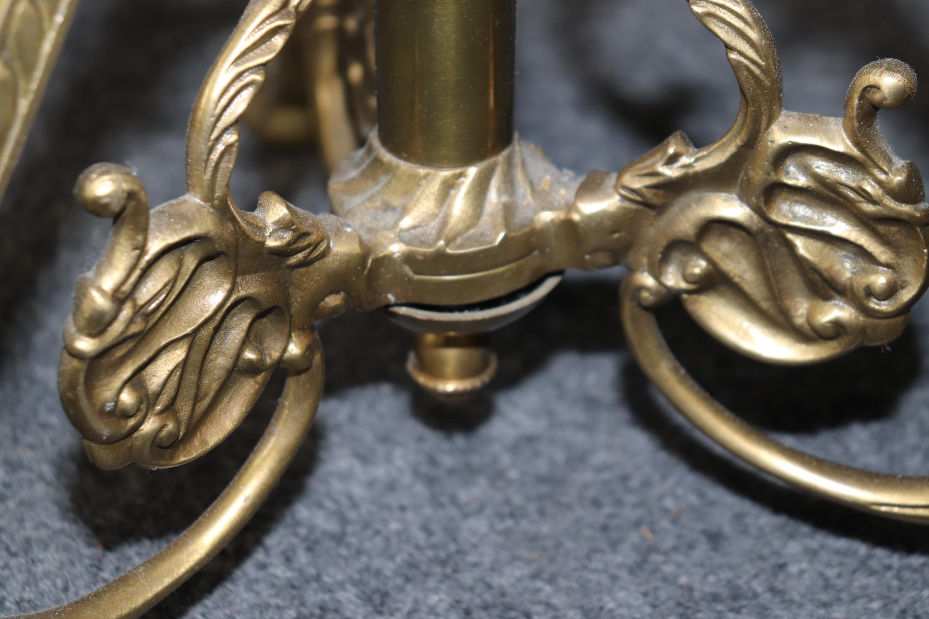 Fine Quality French Regency Marble Top and Bronze Occasional Paw Footed Table For Sale 6