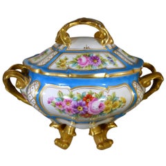 Fine Quality French Sèvres Porcelain Gravy Tureen