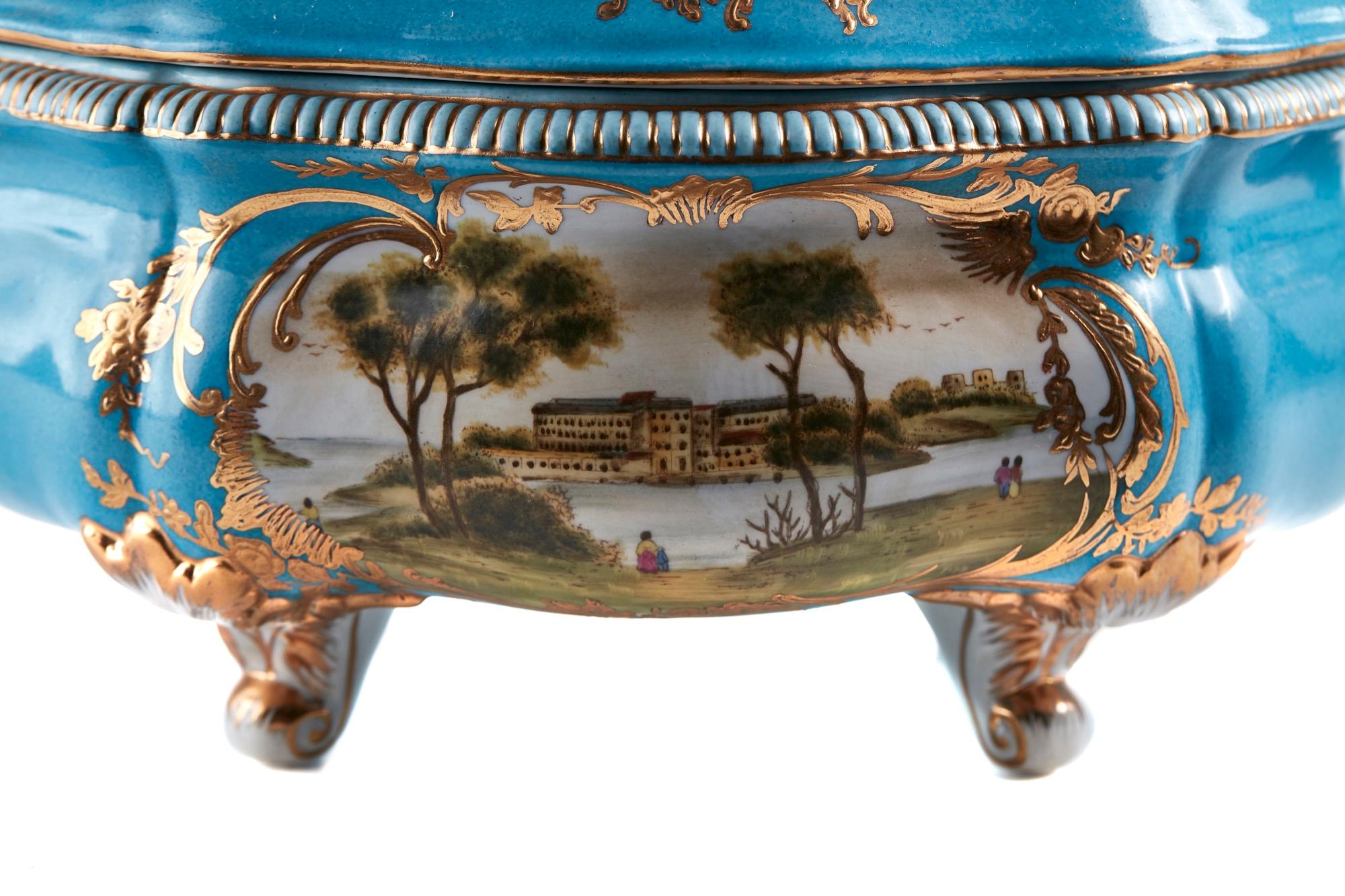 Fine Quality French Sevres Porcelain Tureen (19. Jahrhundert)