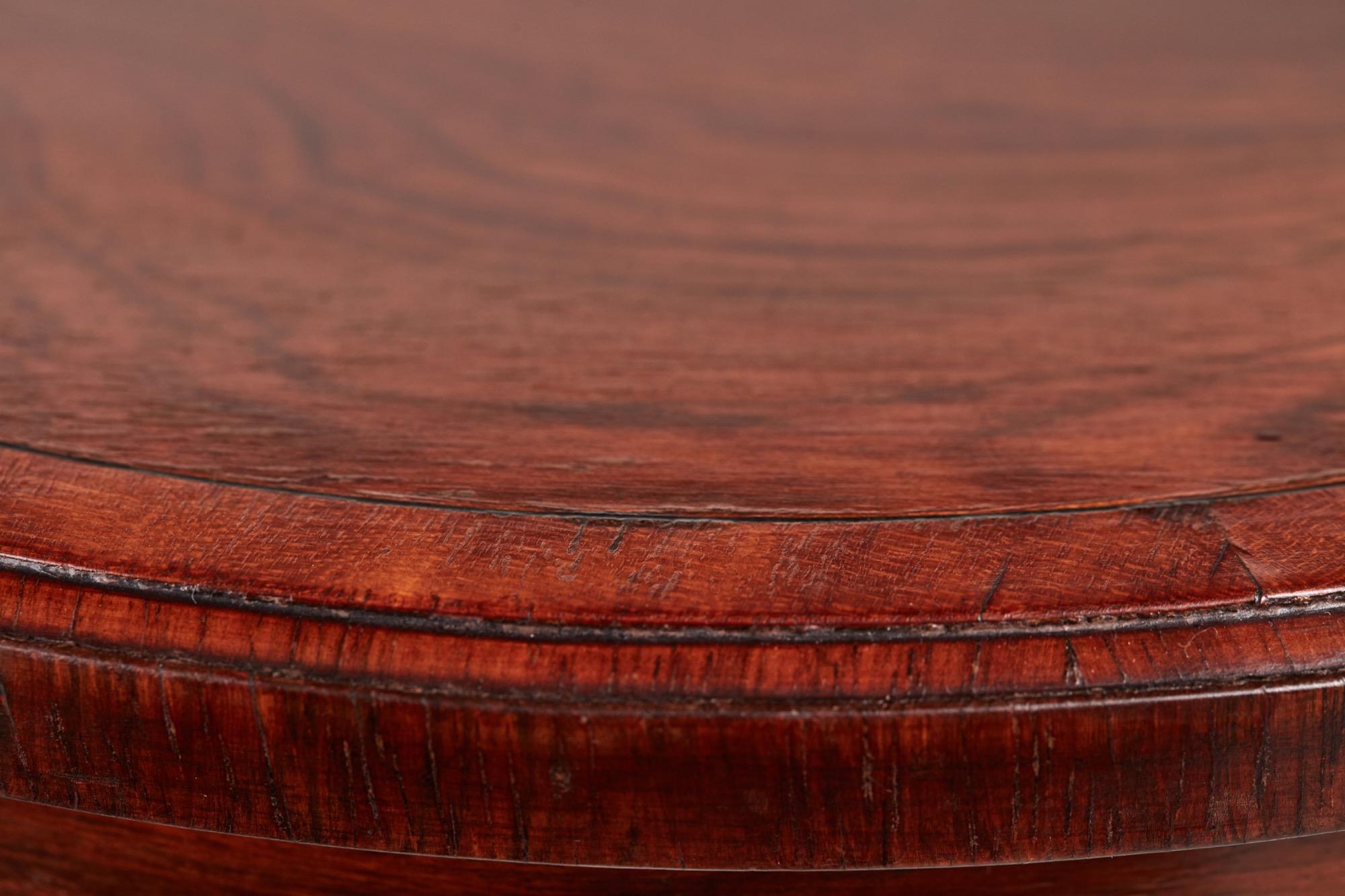 Fine Quality Inlaid Hardwood Two-Tier Occasional Table In Excellent Condition In Suffolk, GB