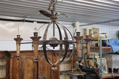 Fine Quality Italian Style Maitland Smith Satellite Form Chandelier