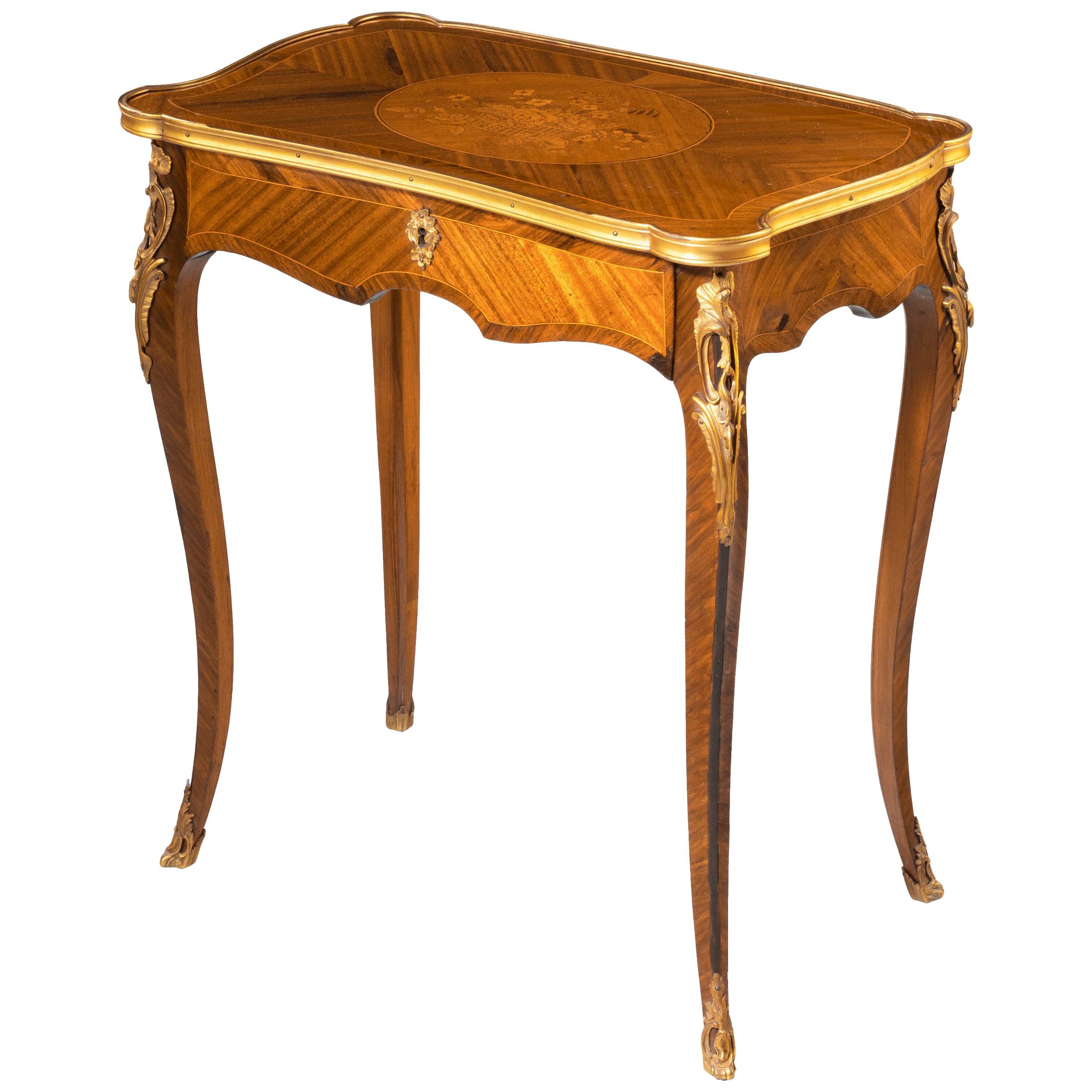 Fine Quality Kingwood Occasional Table