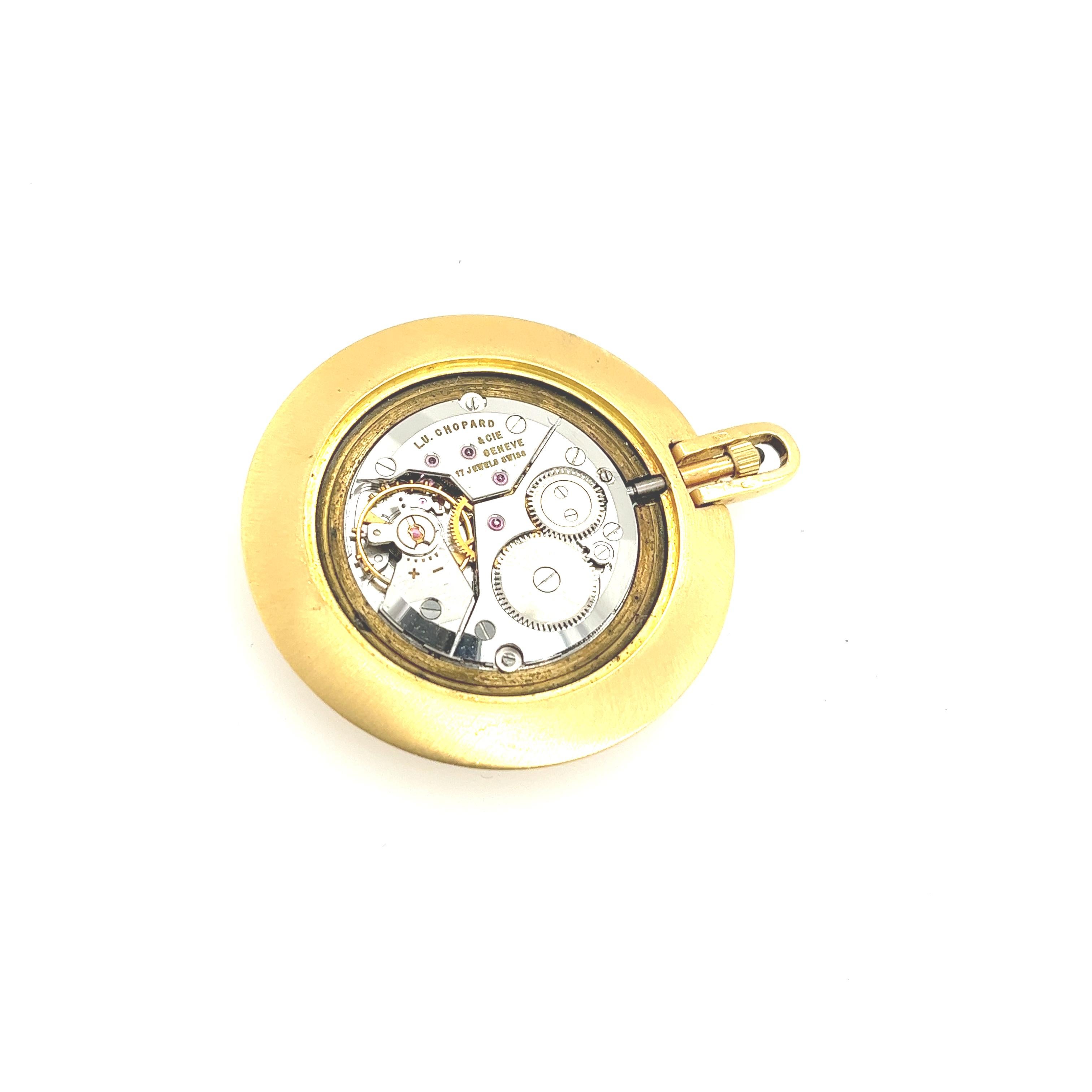 Fine Quality Kutchinsky Pocket Watch in 18ct Yellow Gold In Good Condition For Sale In London, GB