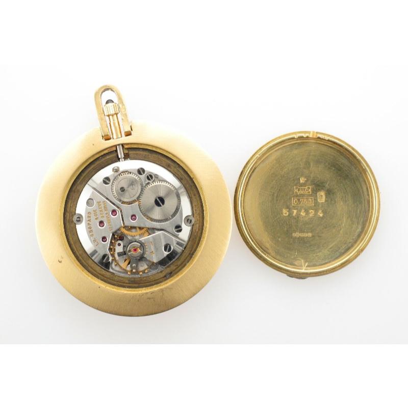 Fine Quality Kutchinsky Pocket Watch in 18ct Yellow Gold For Sale 1