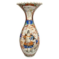 Vaso imari giapponese antico di grande qualità