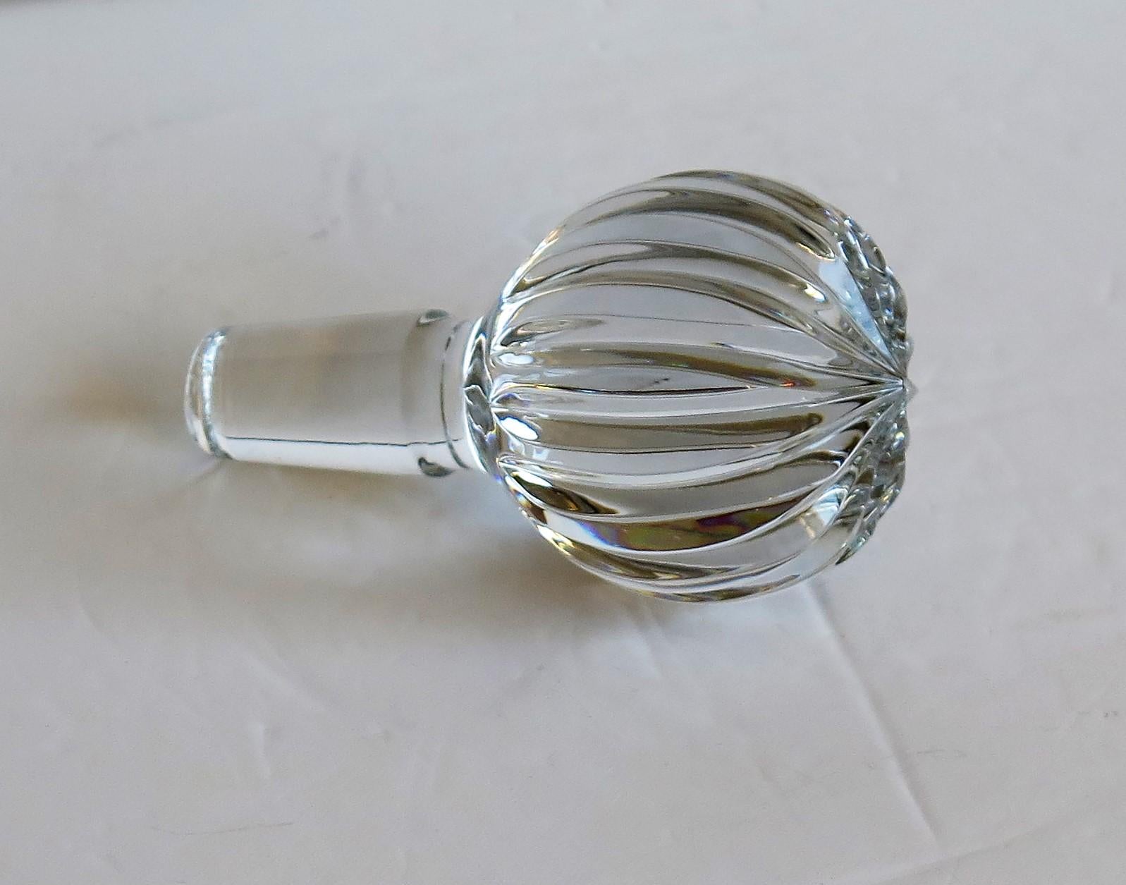 large crystal decanter