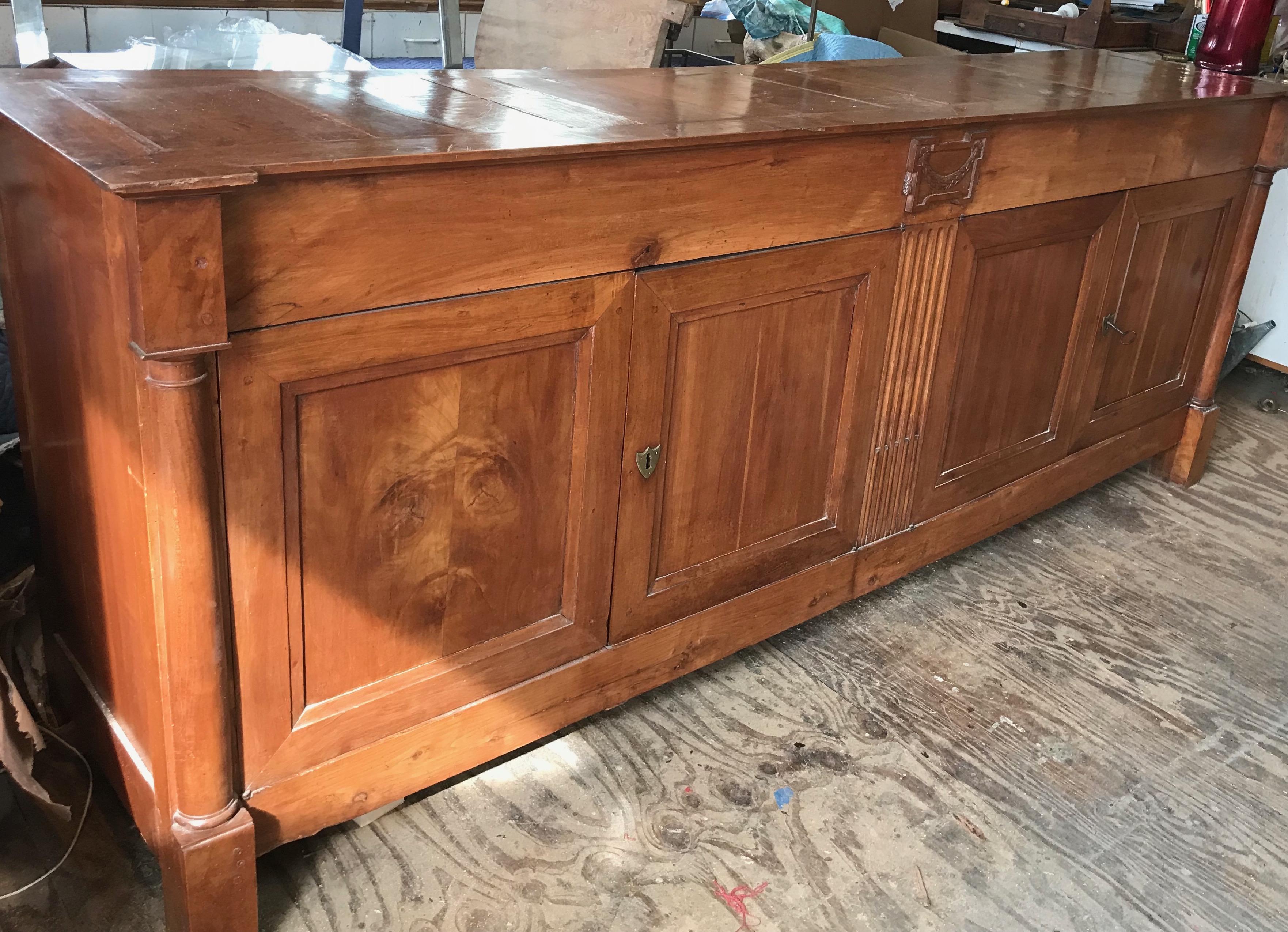 Hand-Crafted Late 18th Century French Provincial Directoire Enfilade
