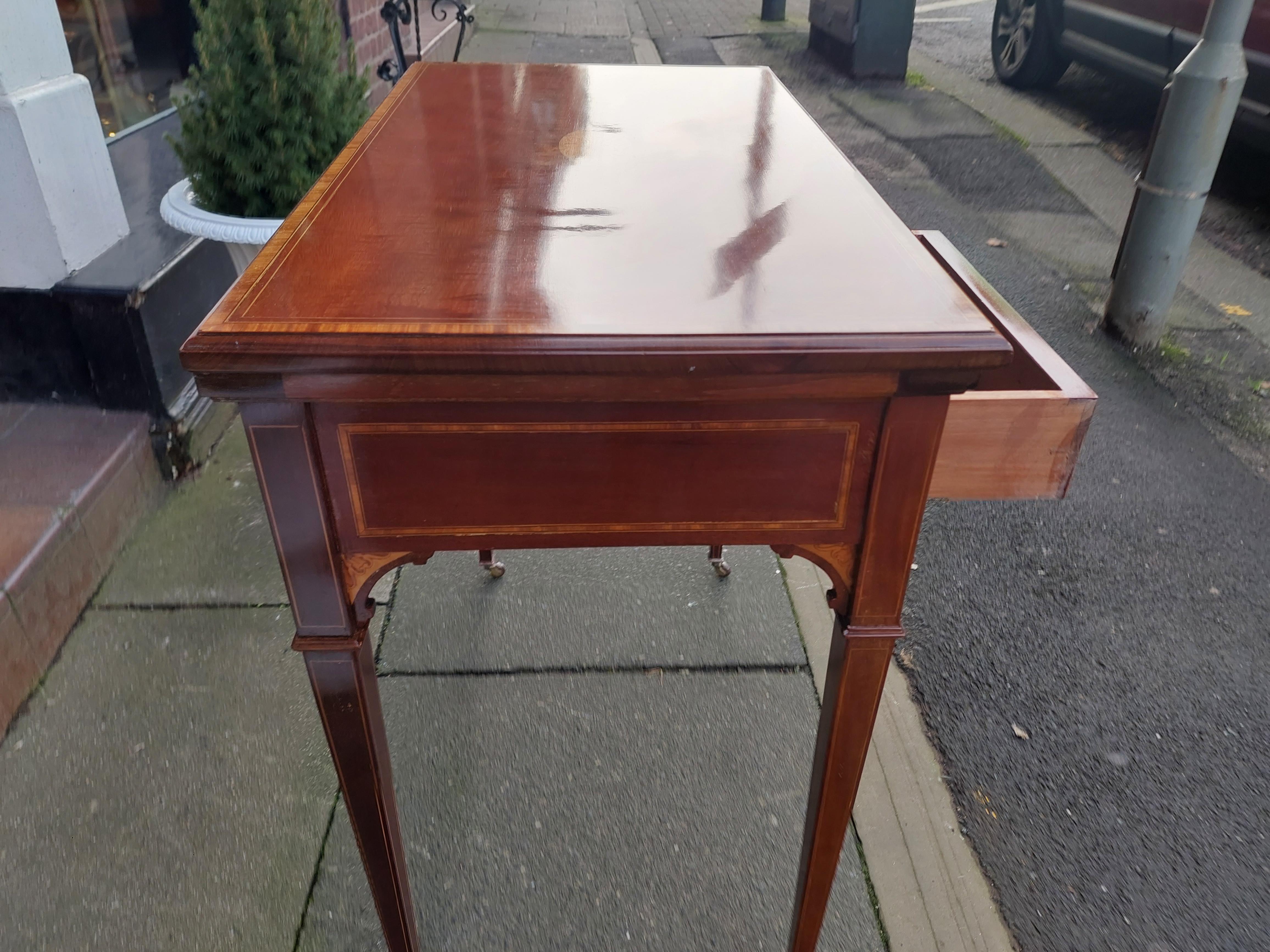 Fine Quality Late 19thC Mahogany Card Table - attributed to Gillows 2
