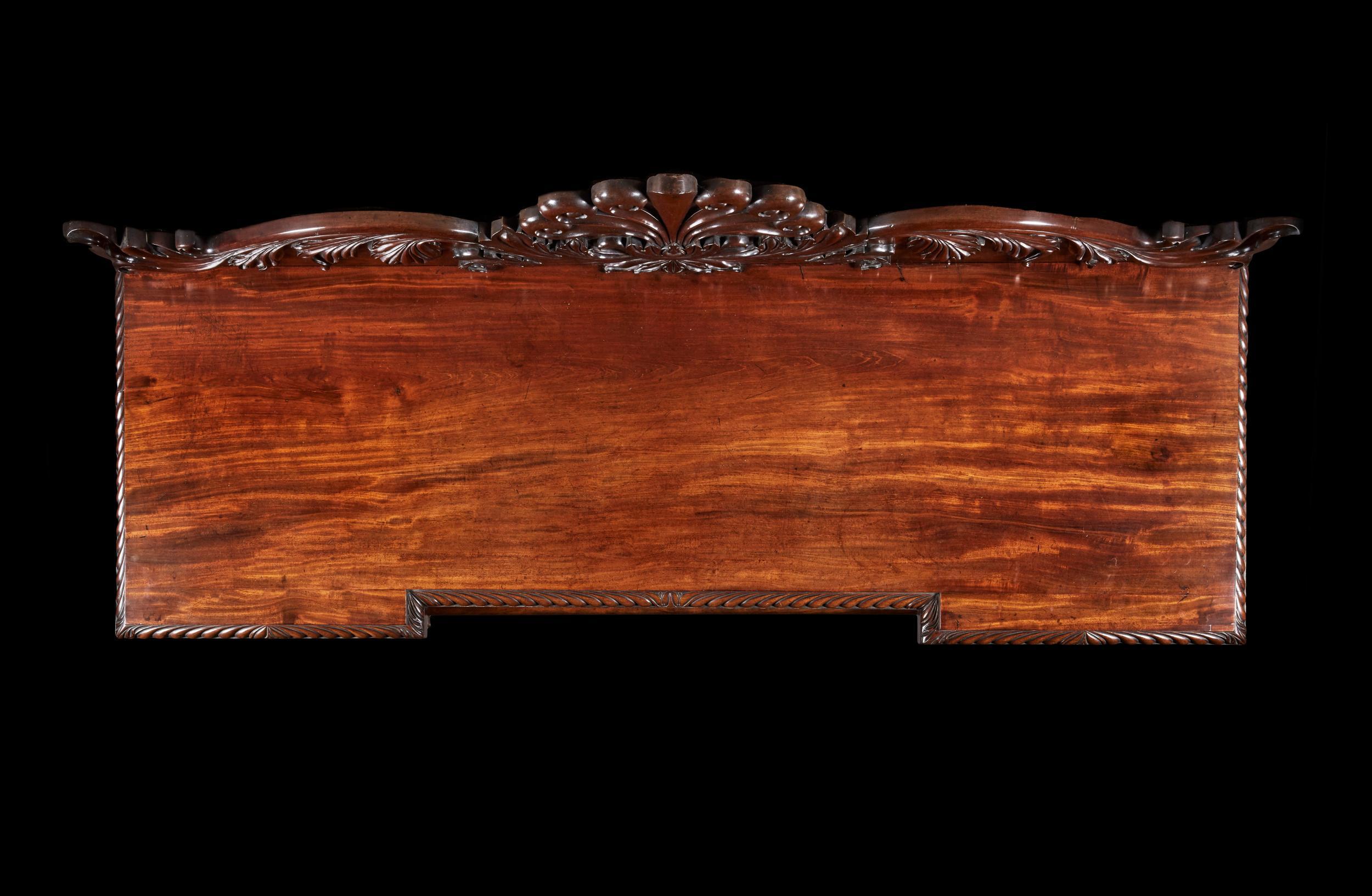 19th Century Fine Quality Mahogany William IV Breakfront Front Sideboard For Sale
