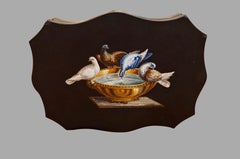 Fine Quality Micromosaic Paperweight Depicting Pliny's Doves