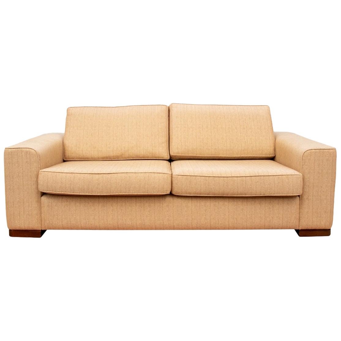 Fine Quality Midcentury Style Two-Seat Sofa