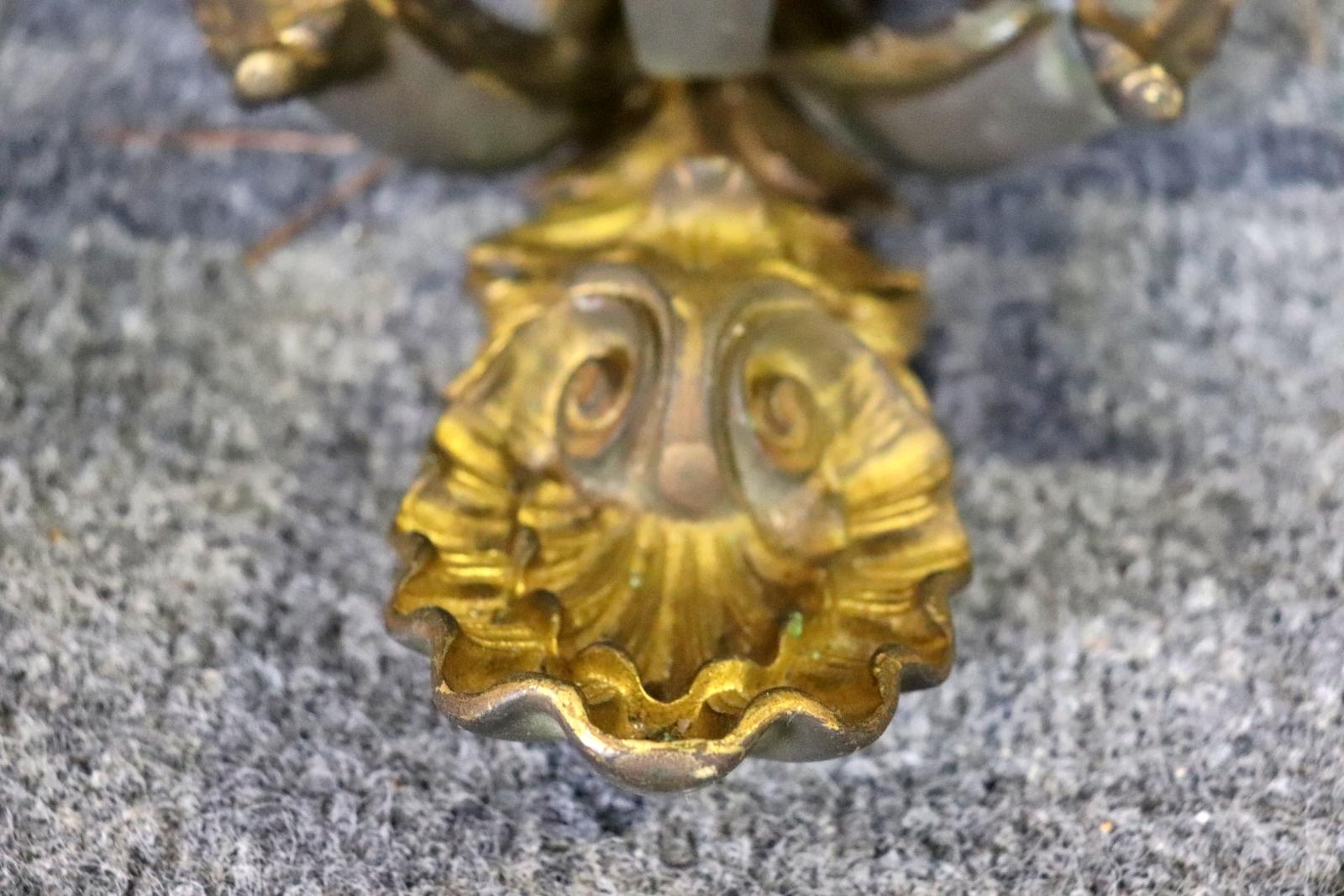 Fine Quality Pair of French Louis XV Style Candle Sconces Not Lighted For Sale 1